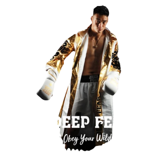 DF拳击披风 出场战袍 散打泰拳搏击格斗MMA职业拳手推荐拳击服