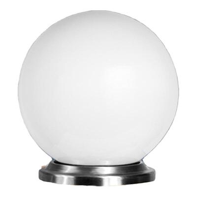 太阳能柱头灯2026新款球形庭院灯