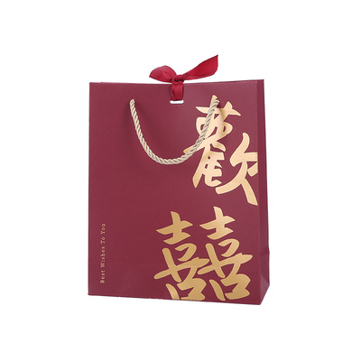 结婚喜糖袋子礼盒伴手