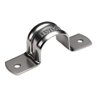 联塑不锈钢U形管卡骑马管箍支架管扣喉箍管夹卡扣抱箍U型卡箍