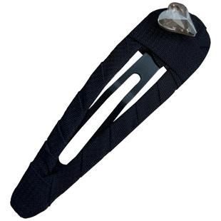 2025新款前额水钻刘海一字侧边夹碎发夹子头饰头发卡子女带钻bb夹