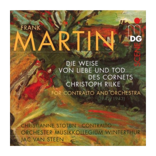 原装进口 弗兰克·马丁:柯内特 里尔克 明达CD车载CD唱片 碟片