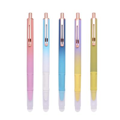 依人学生用热可擦按动钢笔可刻字