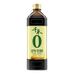 千禾0醋家用2年窖醋1L香醋零添加粮食酿造官方旗舰店【顺买】