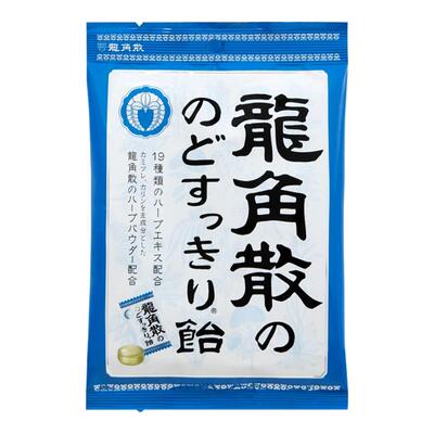 龙角散日本原装进口润喉糖颗粒原味70克*8药房含片清肺强力通用