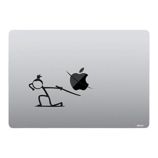 适用logo创意贴纸适用于macbookpro16air13贴纸搞怪笔记本贴膜