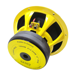 戈顿12寸重低音炮双音圈双磁铁1800瓦大功率汽车家用喇叭单元车载