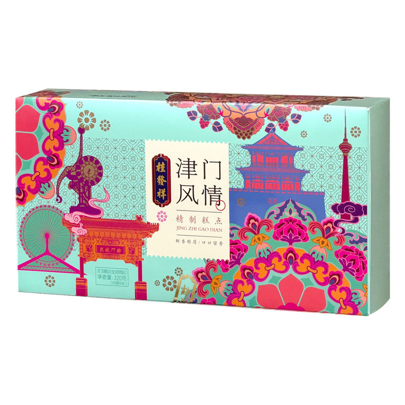 桂发祥新中式手工糕点伴手礼盒