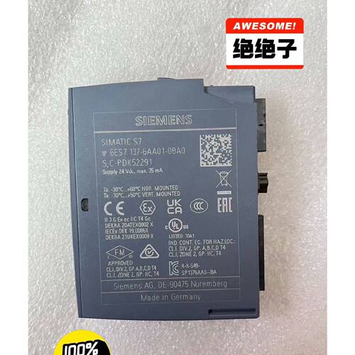 【请询价】SIEMENS品模块6ES71376A