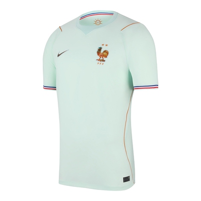 NIKE耐克新款DRI-FIT赛季法国队男子速干足球短袖球衣 IB5367-394