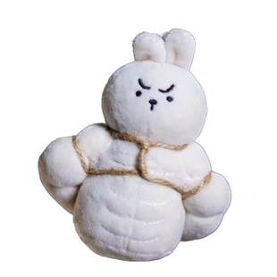 永不放假健身房系列｜肌肉熊肌肉兔锻炼｜封神捆绑版毛绒创意挂件