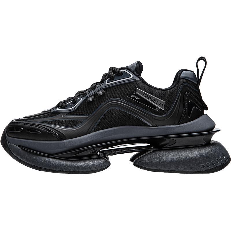 中国李宁PROJECT* 灵空 | 休闲鞋女鞋2025新款复古厚底运动老爹鞋