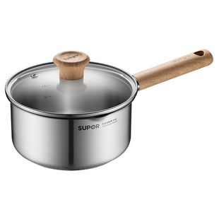 苏泊尔奶锅辅食锅316不锈钢宝宝婴儿煎煮一体不锈钢小奶锅煮面锅