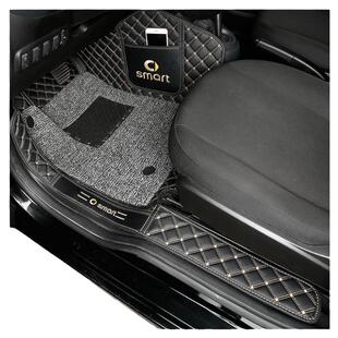 奔驰smart脚垫全包围2座四座453/451斯马特精灵一号专用丝圈脚垫