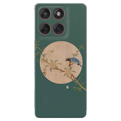 喜上眉梢适用摩托罗拉edge60pro手机壳50/40/S30/G86G85G84G75G56G55G54复古中国风文艺简约女款耐脏软