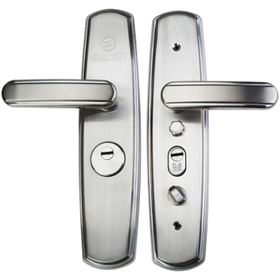 金点原子防盗门锁C级门锁不锈钢大门锁入户门房门锁单面板