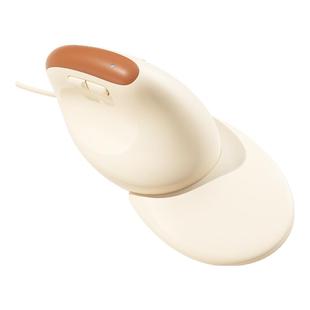 BOW 人体工学垂直鼠标有线适用华为小米笔记本台式电脑静音中小手