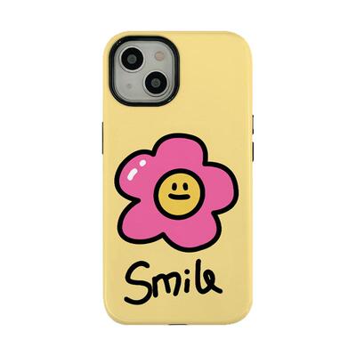 笑脸花朵适用苹果16p菲林手机壳