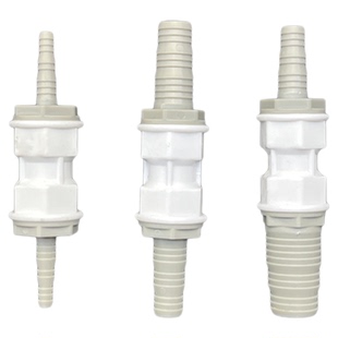 软管变大小转换接头塑料变径二通直接水管直通宝塔头6/8/10/12mm