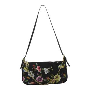 包包女出口西班牙单肩腋下包法棍包印花老花休闲包手提手机零钱包