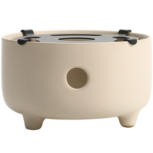 宜集堂中古风温茶炉茶壶蜡烛加热底座陶瓷氛围感烛火下午茶茶馆