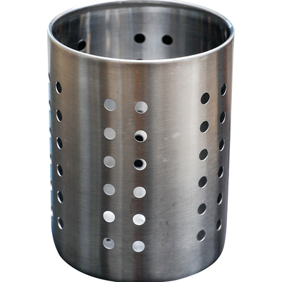 不锈钢筷子筒沥水餐具勺筷收纳筒