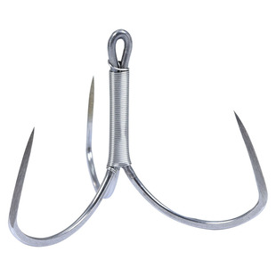 唐山德利锚钩大物钩锰钢冰钓钩冬钓手工无倒刺飞锚冬季刀锋三爪钩