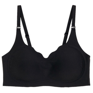 bi入聚拢升杯无痕上托文胸防下垂收副乳光面透气小胸聚拢内衣奶罩