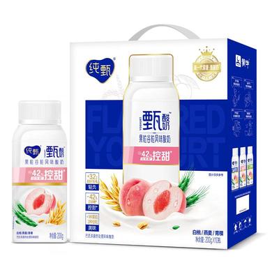 纯甄白桃燕麦青稞200g×10瓶