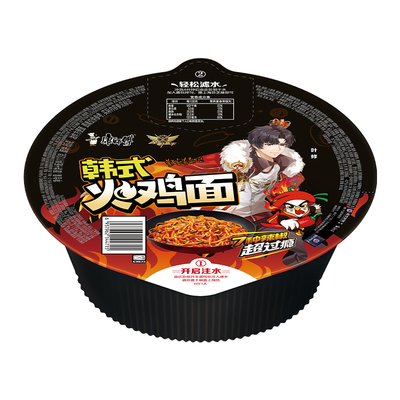 康师傅韩式火鸡面芝士辣味拌面