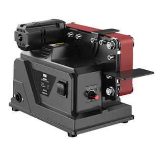 质造磨刀神器电动小型砂带机全自动抛光机打磨微型家用砂纸打磨机