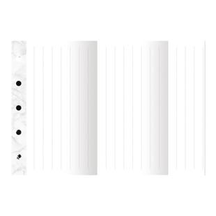 竖线版横向A8/m5Micro5手账内芯5孔迷你mini本子横线纵向功能活页