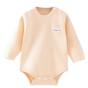 包屁衣婴儿秋冬加厚睡衣保暖长袖三角哈衣纯棉打底衣贴身宝宝衣服