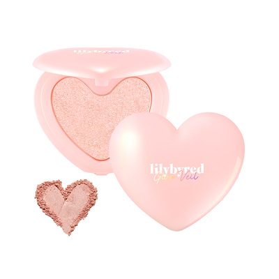 lilybyred单色爱心腮红高光