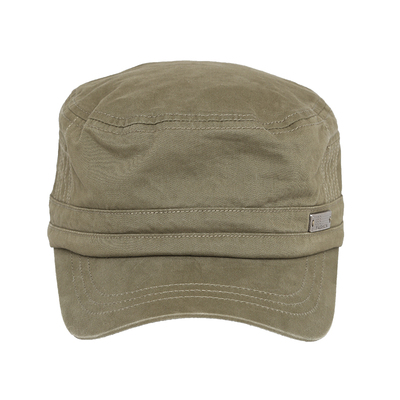 CHASELUCK[绿豆周]款灰色平顶帽