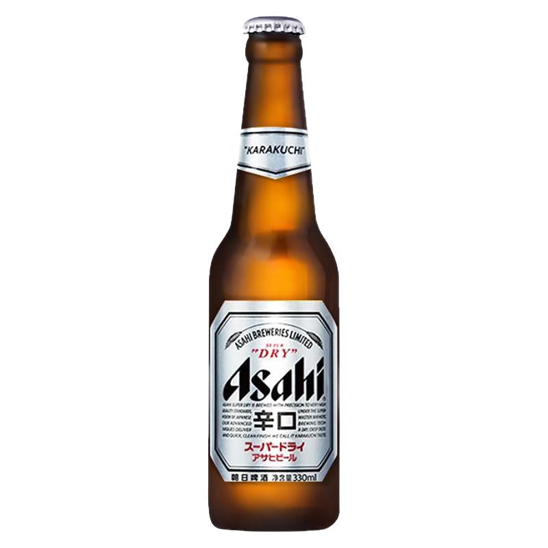 Asahi/朝日啤酒辛口超爽日式系列啤酒330ml/装整箱国产