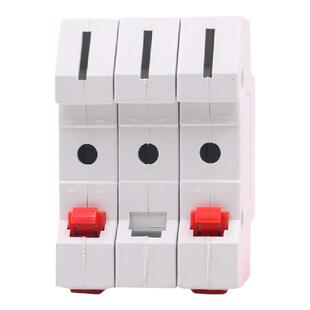 德力西熔断器底座RT18-32X圆筒形保险芯熔断器底座导轨式1p2p3p