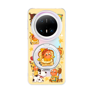 星星人适用华为Mate80Pro手机壳Mete60外壳Mt50磁吸保护套Met40E优享版支点新款防摔mt70带挂绳支架ins风卡通