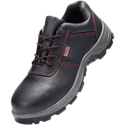 代尔塔18KV绝缘安全鞋 牛皮低帮电工劳保鞋 防砸防刺 301113绝缘