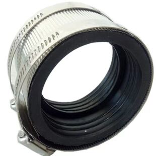 60铸铁管转pvc50接头86老铁管转75pvc配件2寸3寸4寸异径变径卡箍