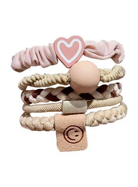 美拉德色系发圈头绳女扎马尾皮筋