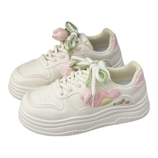 女童运动鞋2026年新款春秋季小白板鞋春款中大童女孩春鞋儿童鞋子