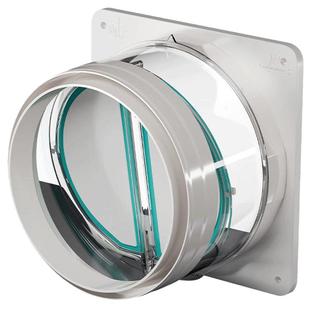 潜水艇抽油烟机止逆阀厨房卫生间专用烟道排烟管止回阀防烟宝通用