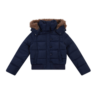 FDR南区菲奥娜短款棉衣冬季女款2025巨好看保暖毛领修身棉服