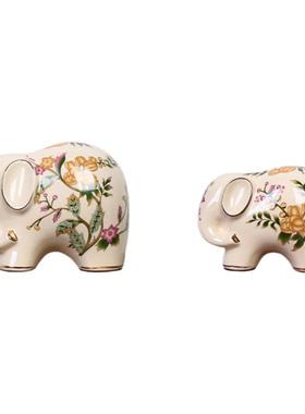 陶瓷复古客厅高级感摆件小众