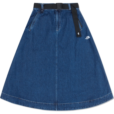 北面UE设计师款女丹宁牛仔半身裙