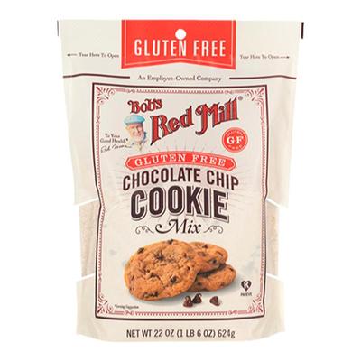 鲍勃红磨坊美国进口营养早餐烘焙无麸质巧克力碎曲奇粉624g克/袋