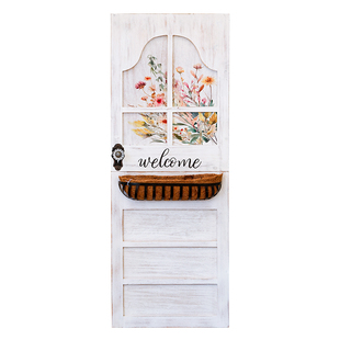 你可居墙面装饰假门挂墙阳台户外花园艺术壁饰门板挂件氛围感