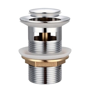 全铜弹跳式台盆下水器洗面盆脸盆洗手盆欧标螺纹落水头去排水配件