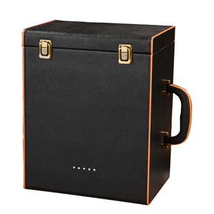 高档红酒包装礼盒六只装皮盒通用红酒木箱6支葡萄酒礼品盒子定制